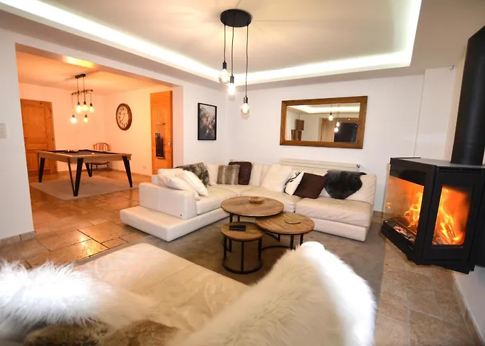 Le Vertical - Chalet5*, Sauna, Jacuzzi, Billard, Balnéo, Massage, Pistes à 150 M Casa vacanze